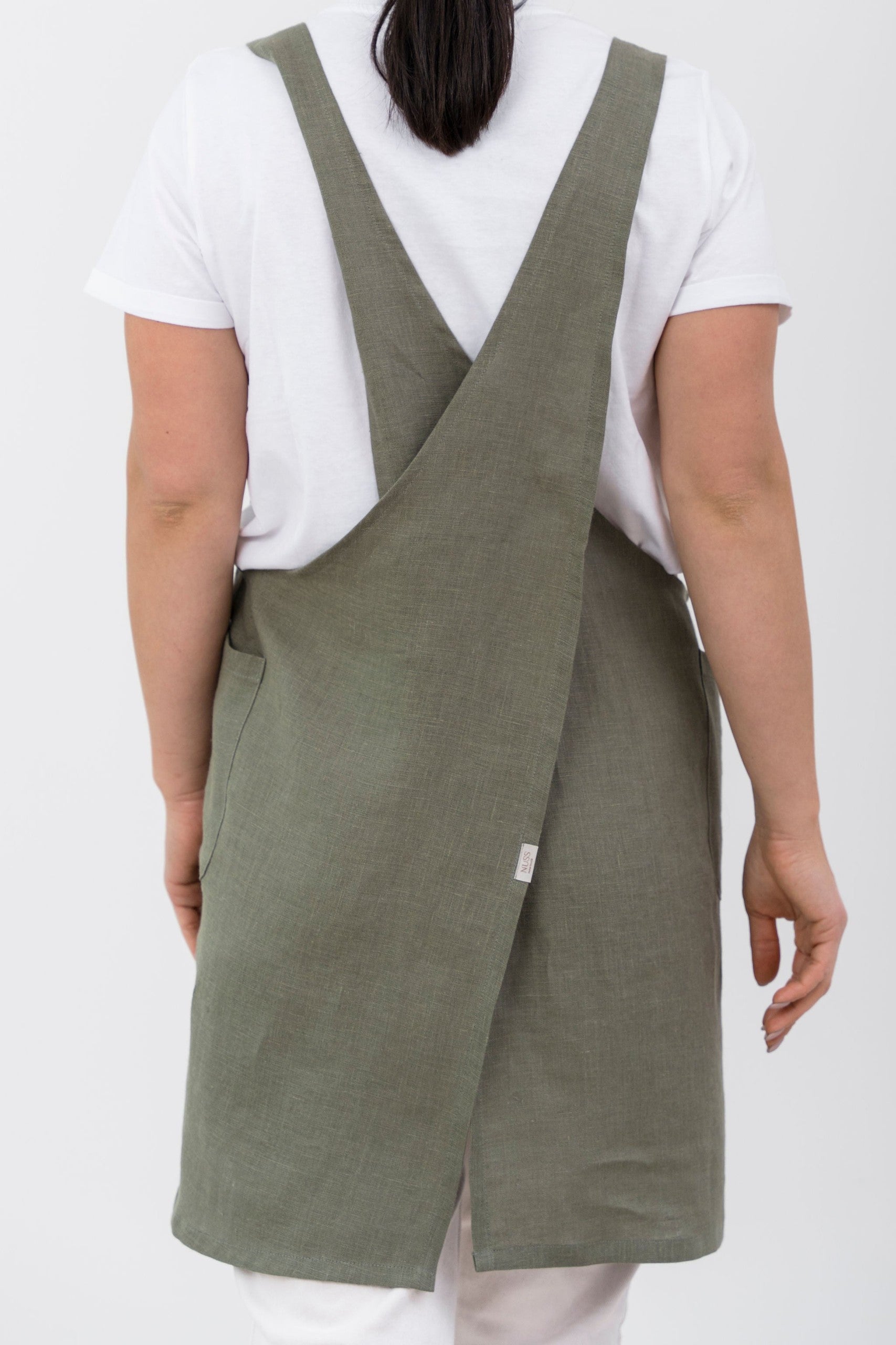 Japanese-Style Linen Apron